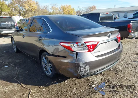 2016 Toyota Camry Se из США, поврежденный, VIN 4T1BF1FK2GU262641